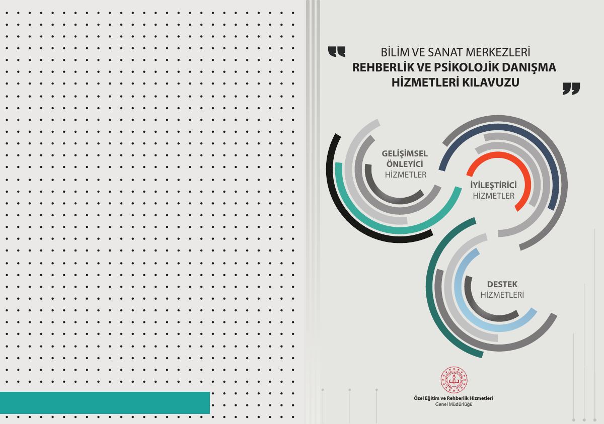 BİLSEM Rehberlik ve Psikolojik Danışma Hizmetleri Kılavuzu — gerçek ilk sayfa