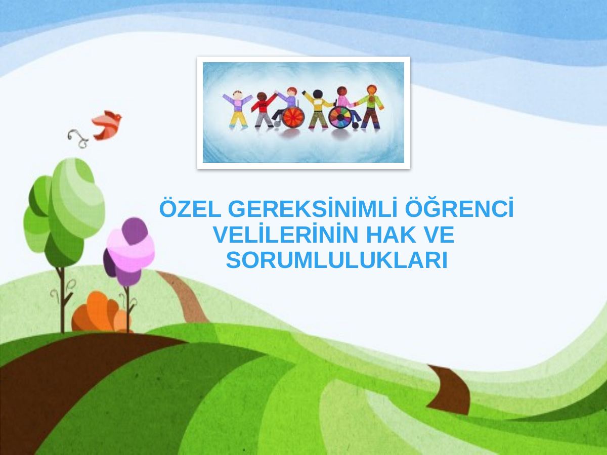 Özel Gereksinimli Öğrenci Veli Hak ve Sorumlulukları — gerçek ilk sayfa