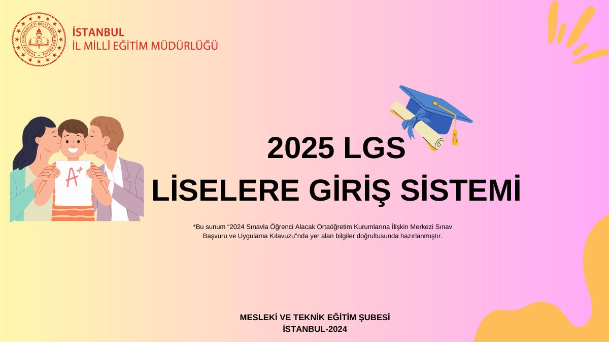 LGS Veli Bilgilendirme Sunumu — gerçek ilk sayfa