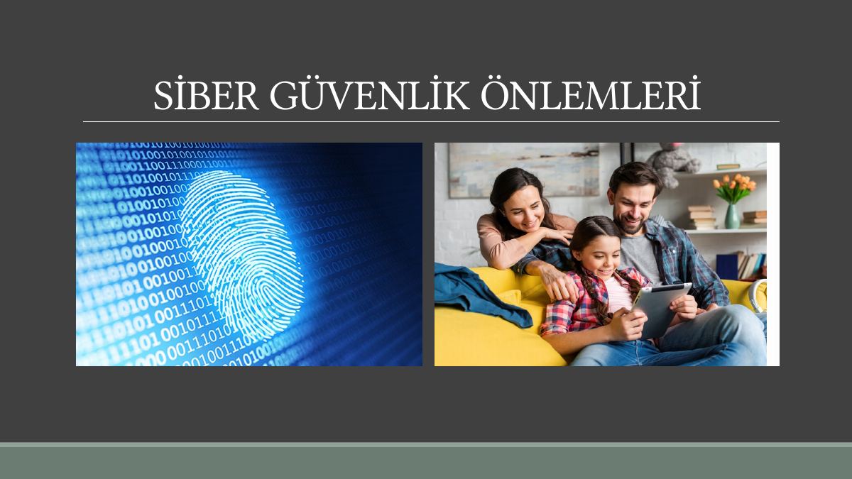 Siber Güvenlik Önlemleri Sunu — gerçek ilk sayfa