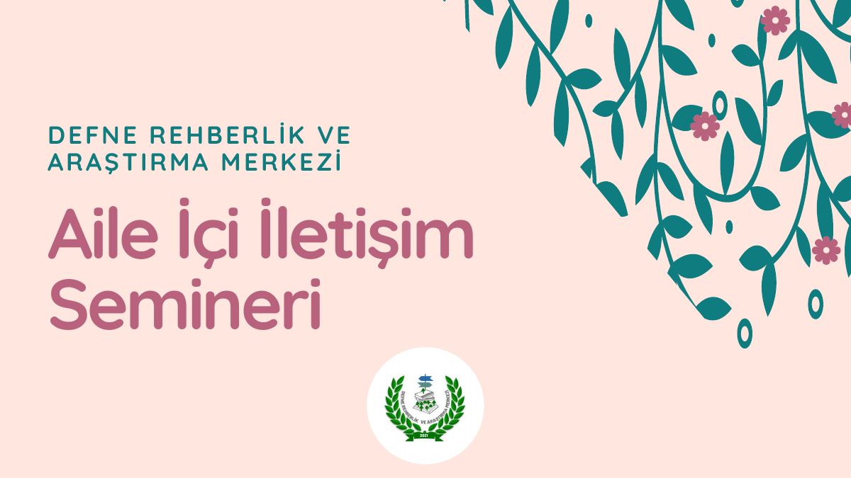 Aile içi iletişim sunumu — gerçek ilk sayfa