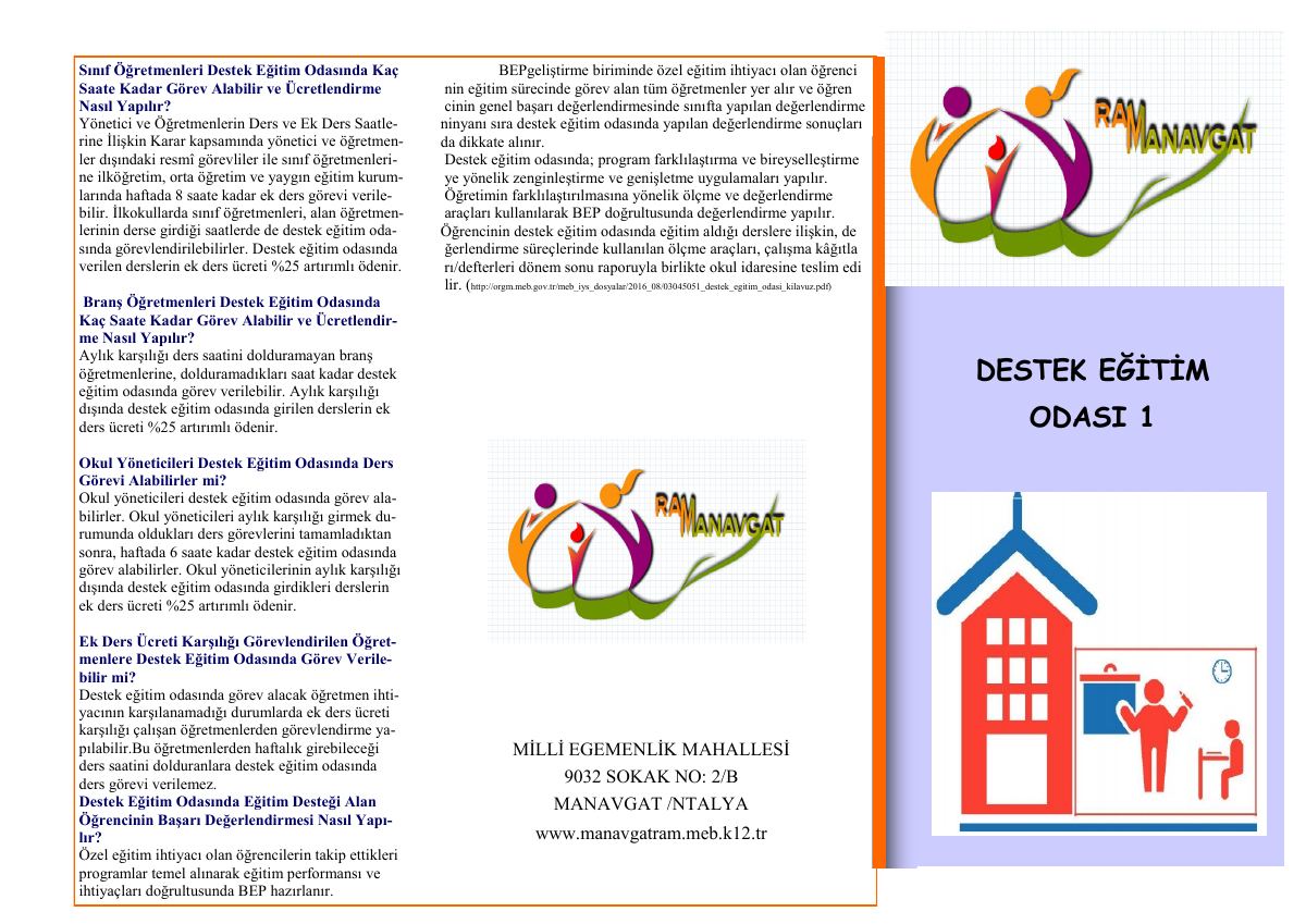 Destek Eğitim Odası-1- — gerçek ilk sayfa