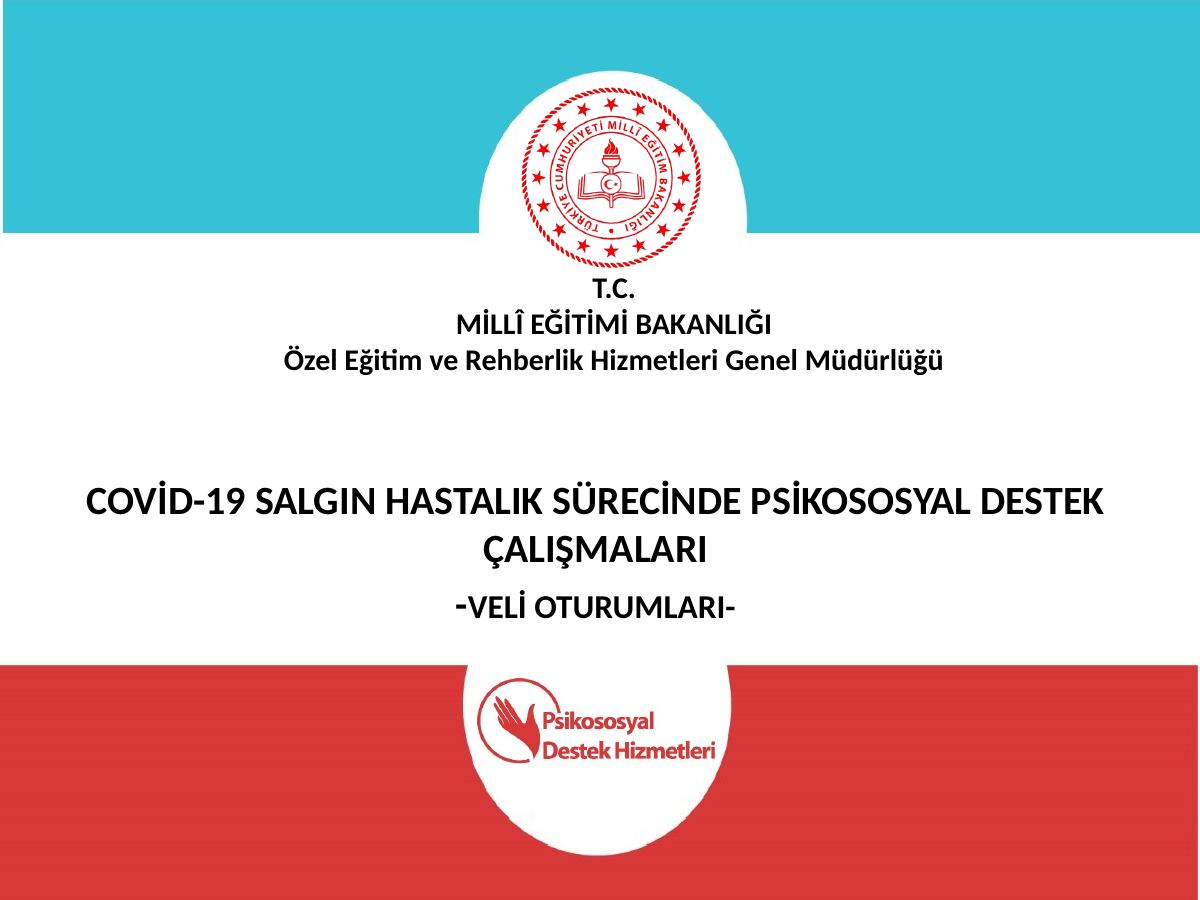 Veli Bilgilendirme Sunusu — gerçek ilk sayfa