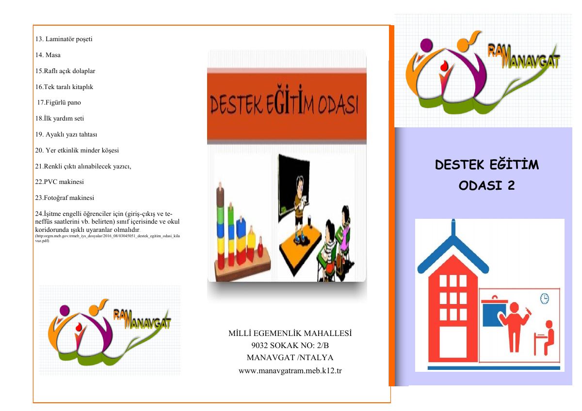 Destek Eğitim Odası-2- — gerçek ilk sayfa