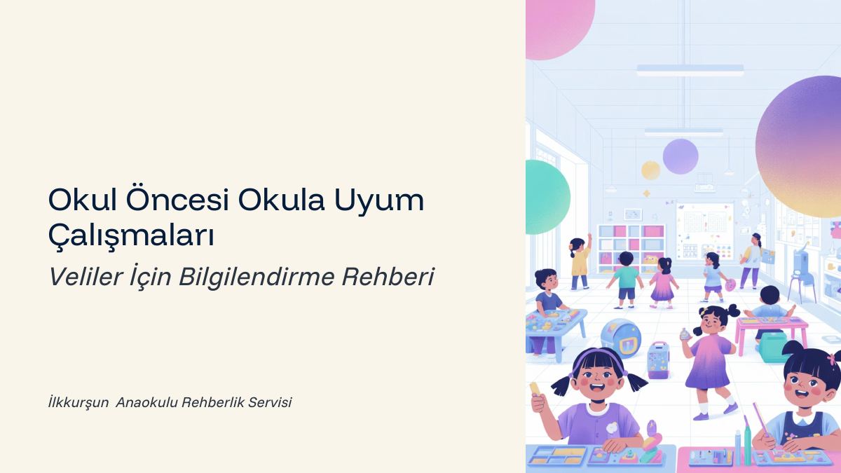 Okul Öncesi Okula Uyum Çalışmaları Okul Öncesi Okula Uyum ... — gerçek ilk sayfa