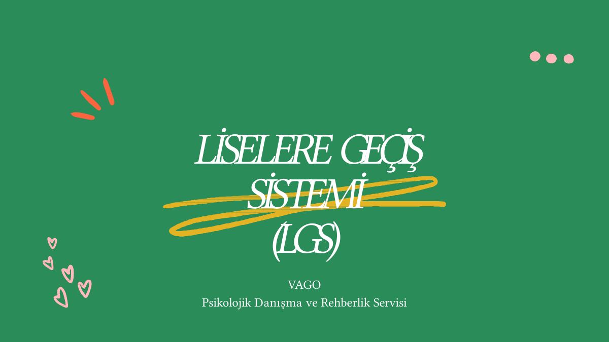 Liselere Geçiş Sistemi (Lgs) — gerçek ilk sayfa
