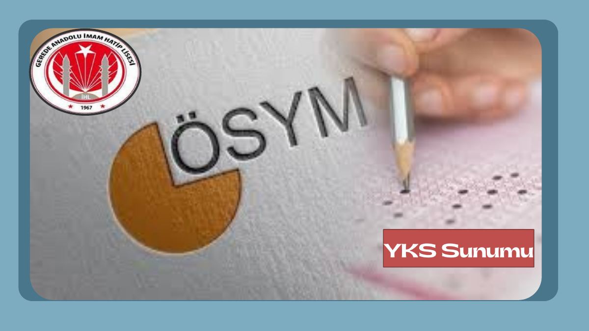 Sunum - YKS Sunumu — gerçek ilk sayfa