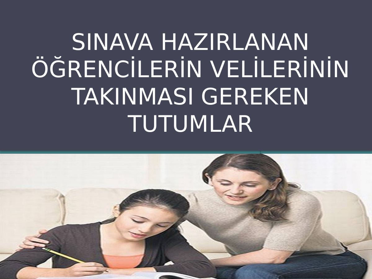 Kariyer Danışmanlığı Ekim Ayı Dökümanları-Olması Gereken Veli Tutumları — gerçek ilk sayfa