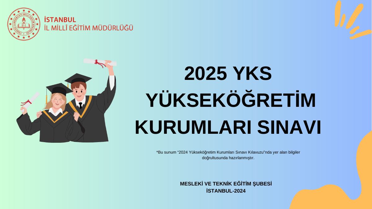 YKS Öğrenci Bilgilendirme Sunumu — gerçek ilk sayfa