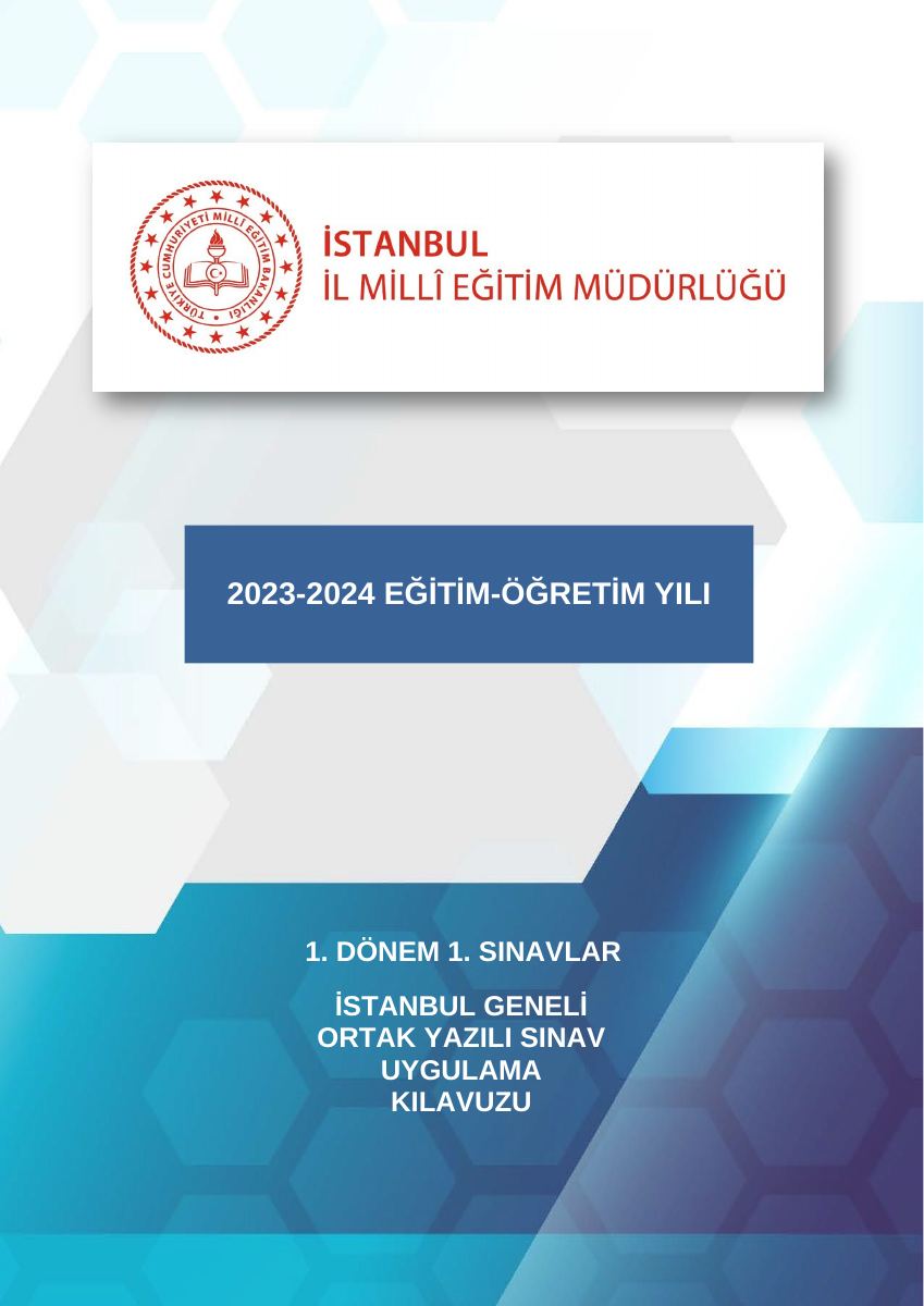 Microsoft Word - Ortak_Sinav_Uygulama_Kilavuzu.docx — gerçek ilk sayfa