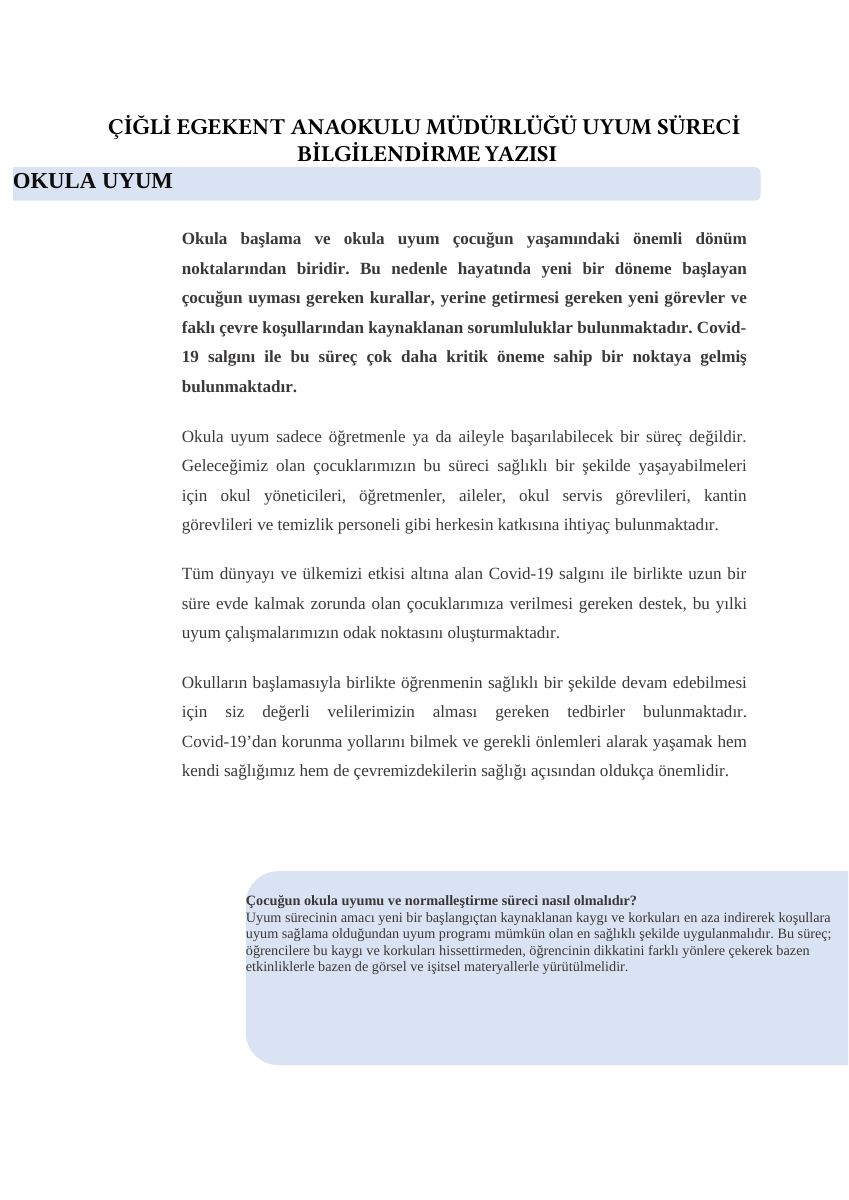 Okul Öncesi Eğitim ve İlkokul Uyum Programı 2020.docx — gerçek ilk sayfa