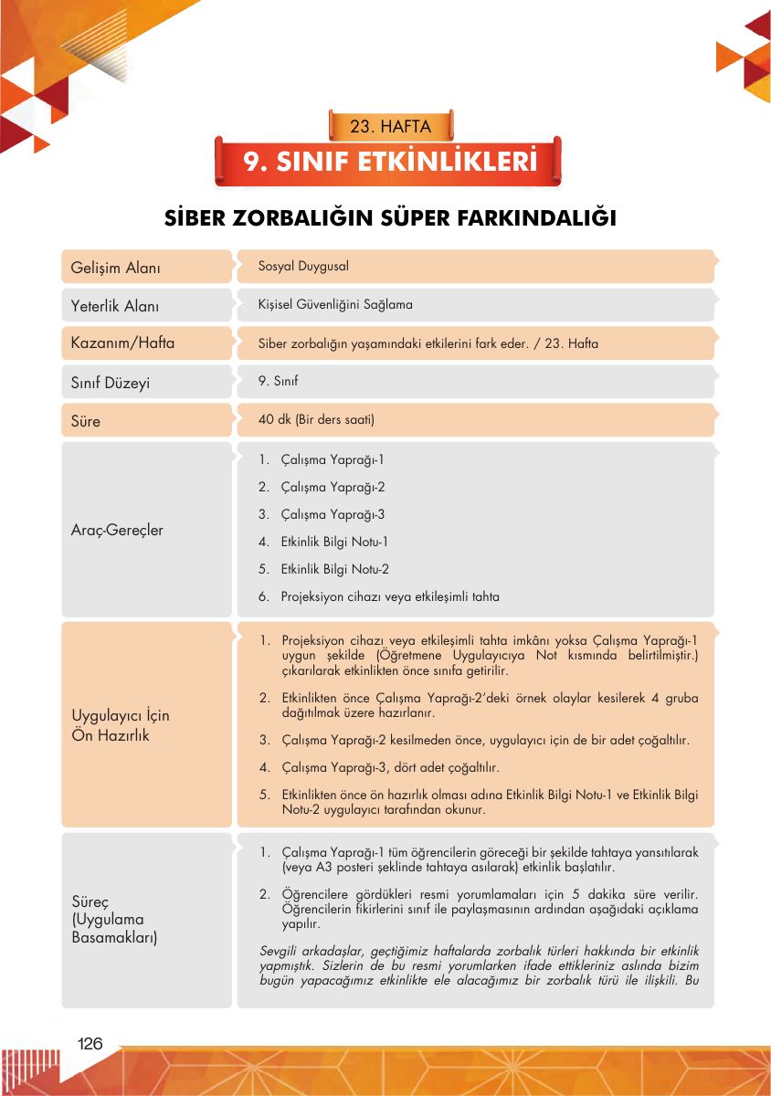 Siber Zorbaliğin Süper Farkindal — gerçek ilk sayfa
