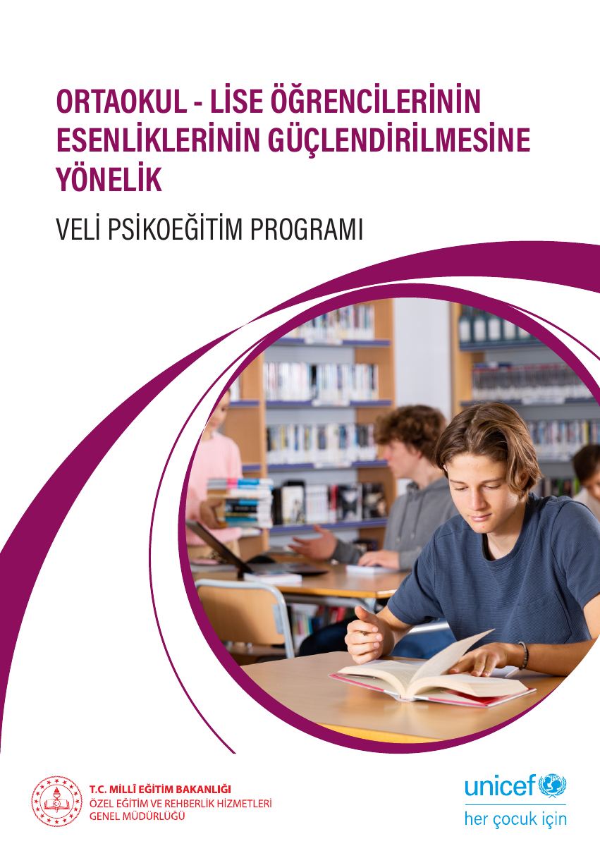 Esenliği Güçlendirme – Aile Psikoeğitim Programı · Ortaokul / Lise — gerçek ilk sayfa