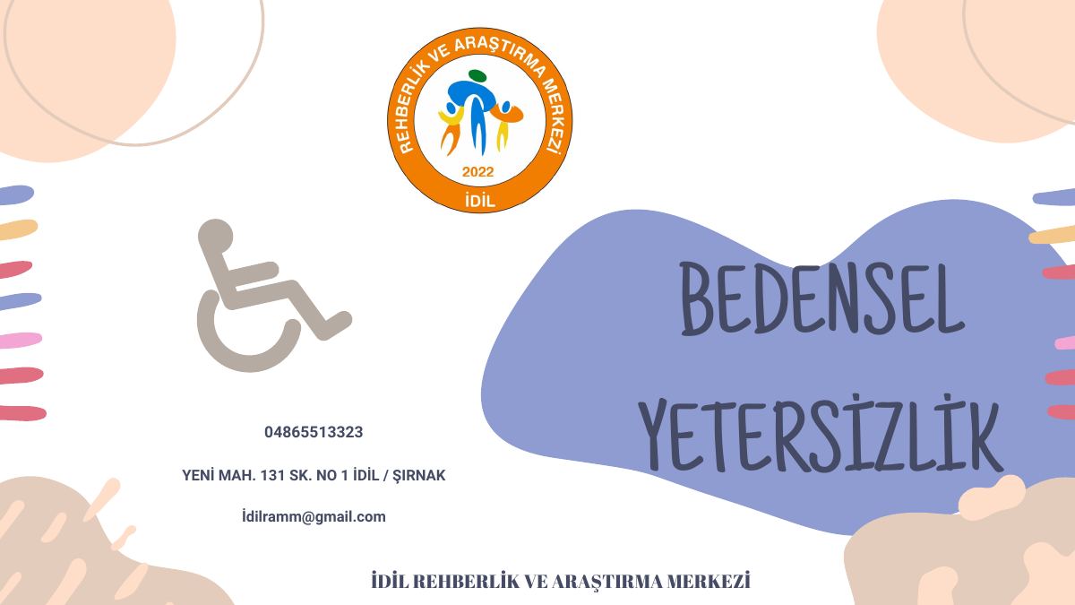 Bedensel Yetersizlik · Tanılama, Değerlendirme ve Öğretmene Öneriler — gerçek ilk sayfa