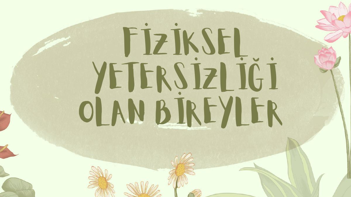 Fiziksel Yetersizlik ve Çoklu Yetersizlik · Aile Eğitimi Sunusu · 2026 — gerçek ilk sayfa