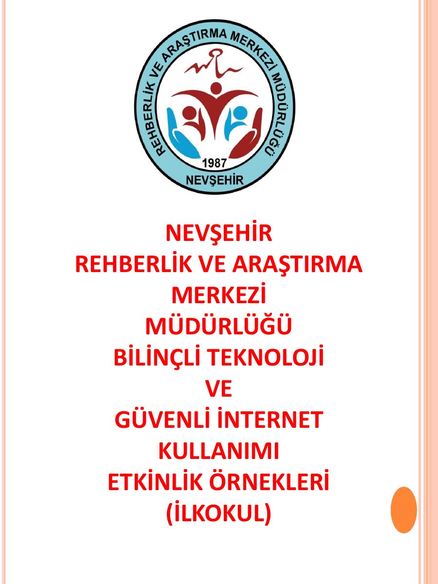 nevsehir-ogretmen-guvenli-internet-etkinlik — belgenin gerçek ilk sayfa önizlemesi