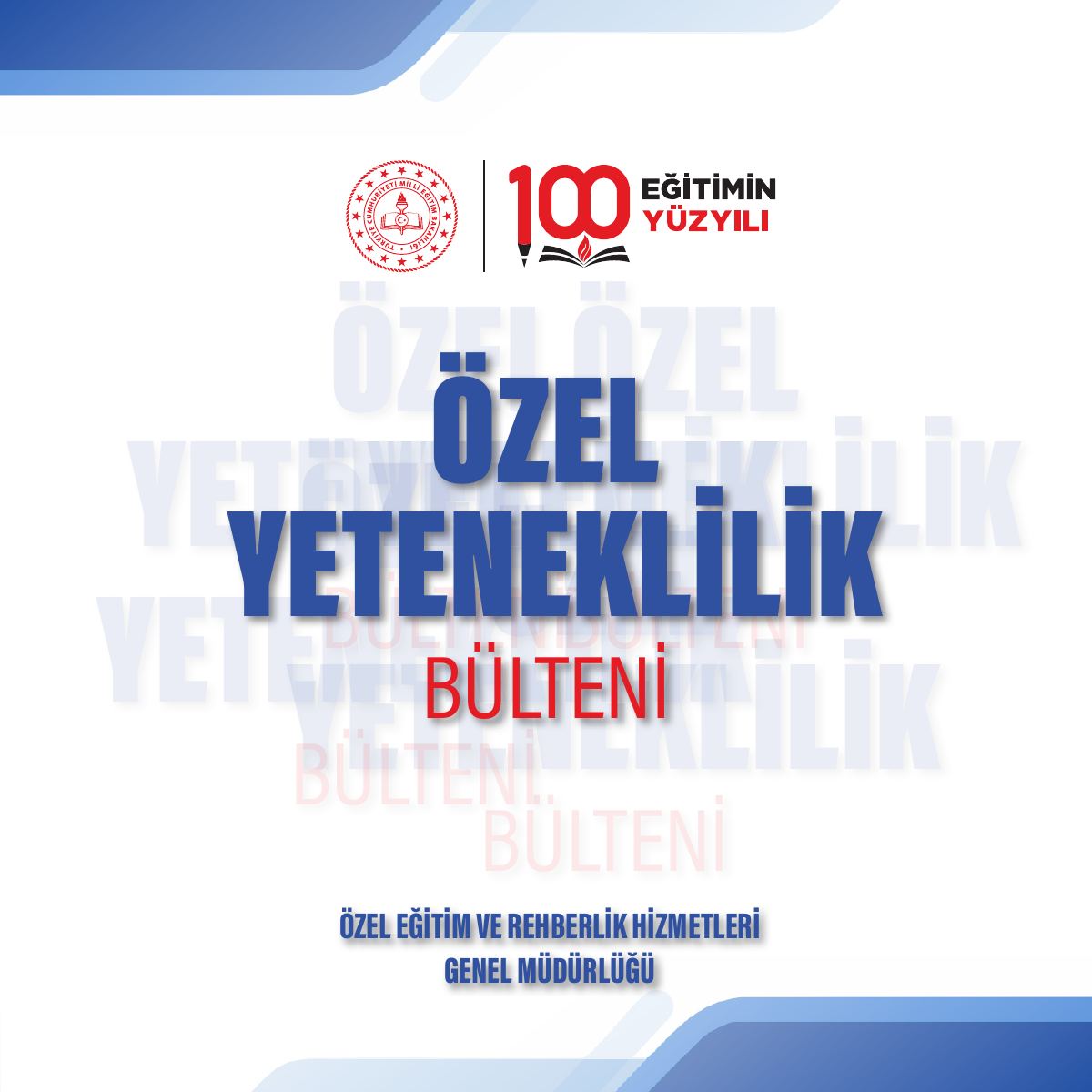 Özel Yeteneklilik Bülteni · 2025 — gerçek ilk sayfa