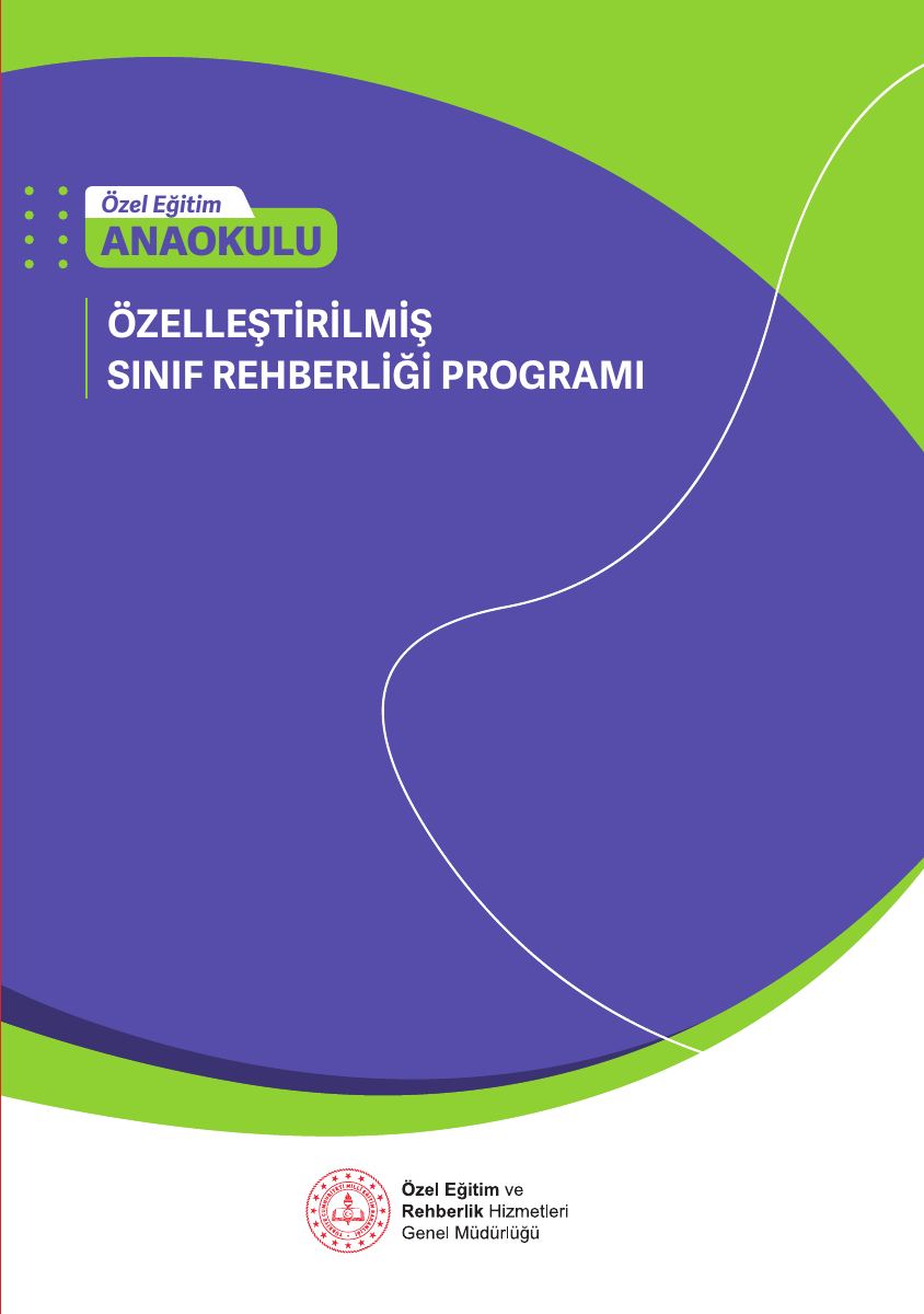 Özelleştirilmiş Sınıf Rehberliği Programı · Okul öncesi — gerçek ilk sayfa