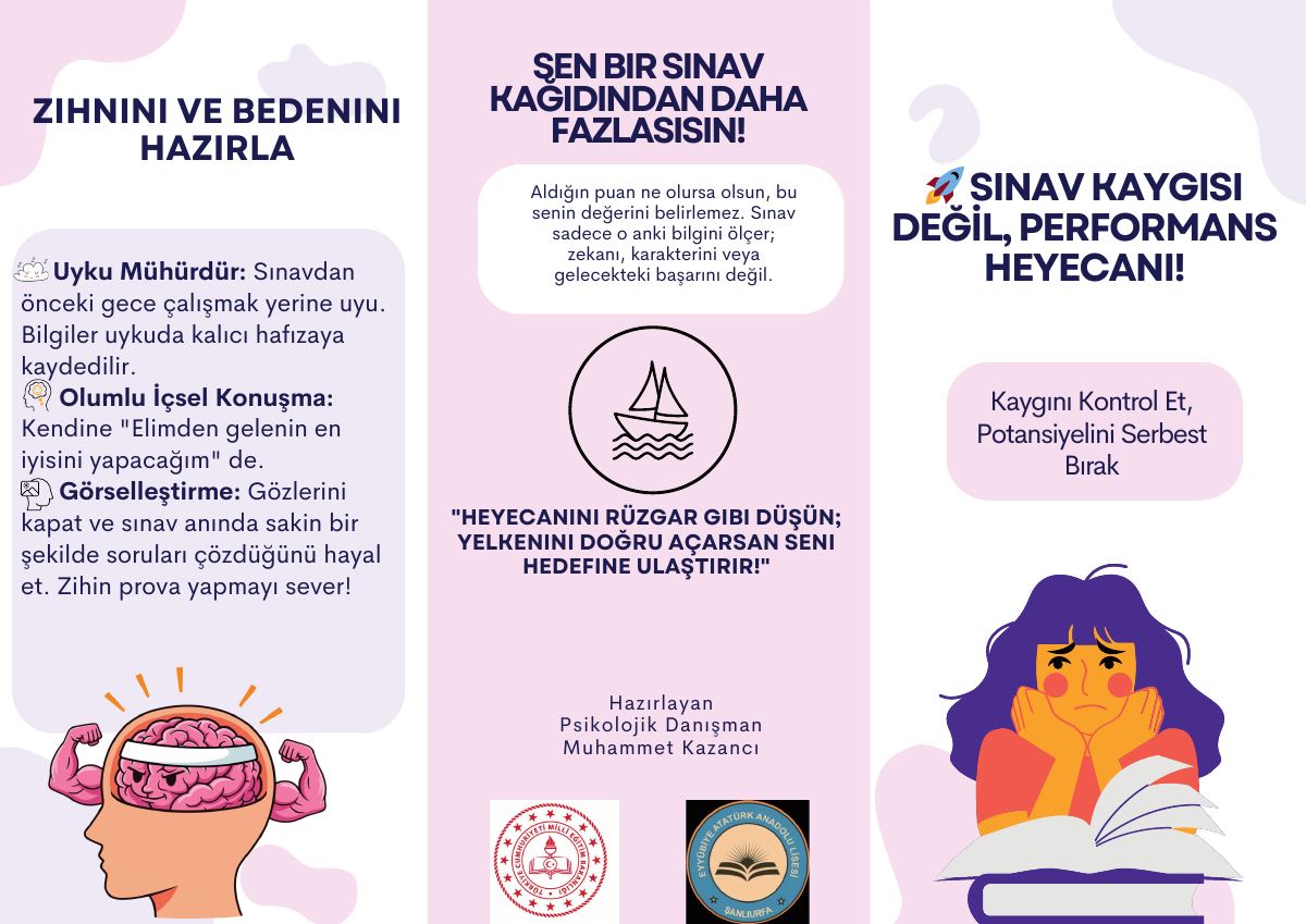 Kaygını Kontrol Et, Potansiyelini Serbest Bırak · 2026 — gerçek ilk sayfa